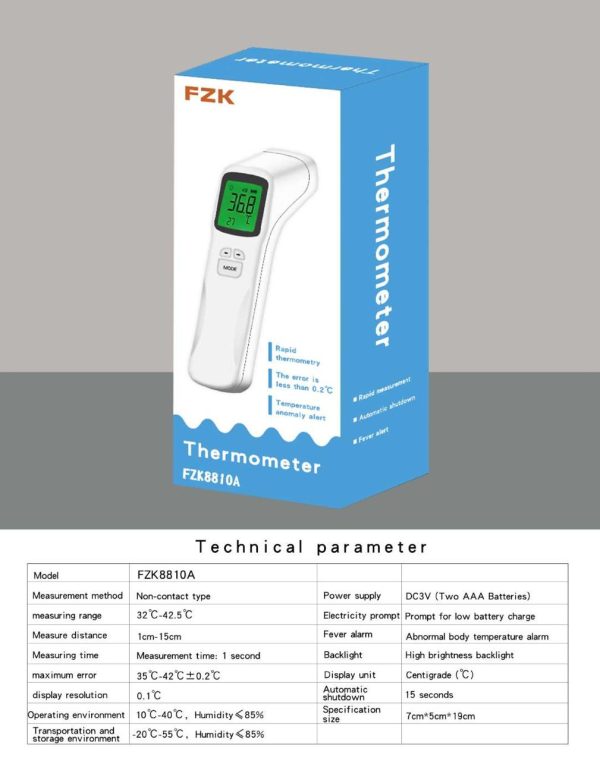 FZK 8810A Infrared Thermometer Price In Pakistan PC Technologies