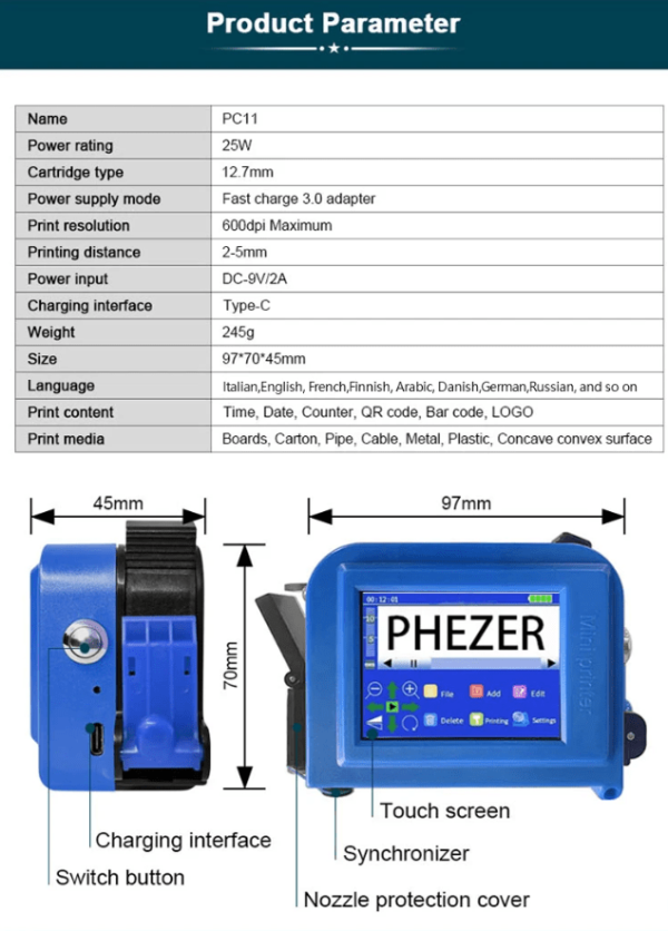 Mini Inkjet Printer Price in Pakistan