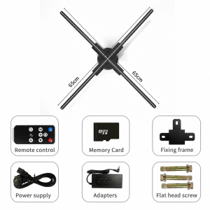 Spin Display 65cm 3D Hologram LED Fan